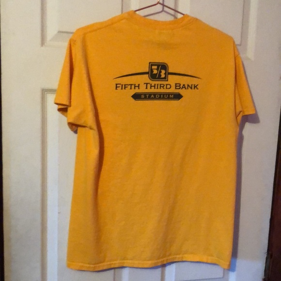 Kennesaw State Owls 2015 Inaugural Football Season Yellow T-Shirt Mens Medium M - Picture 8 of 12